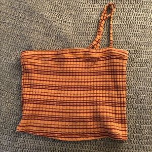 Urban Outfitters Asymmetrical Crop Top